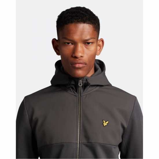 Lyle And Scott Softshell Zip Hoodie  