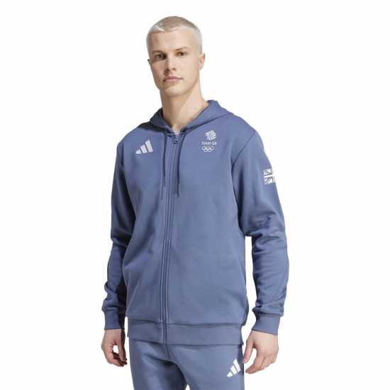 Adidas Team Gb Hoodie Adults Предишно малък Мъжки суитчъри и блузи с качулки