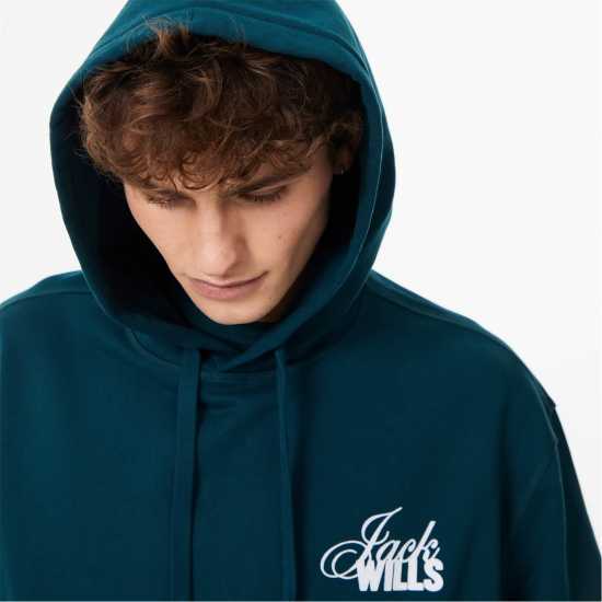 Jack Wills Vintage Hoodie Богата Тил Мъжки суитчъри и блузи с качулки