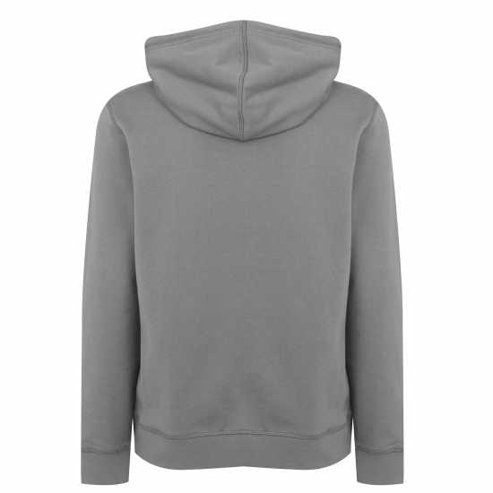 Hugo Boss Boss Wetalk Logo Patch Hoodie Угъл 029 Mens Big and Tall