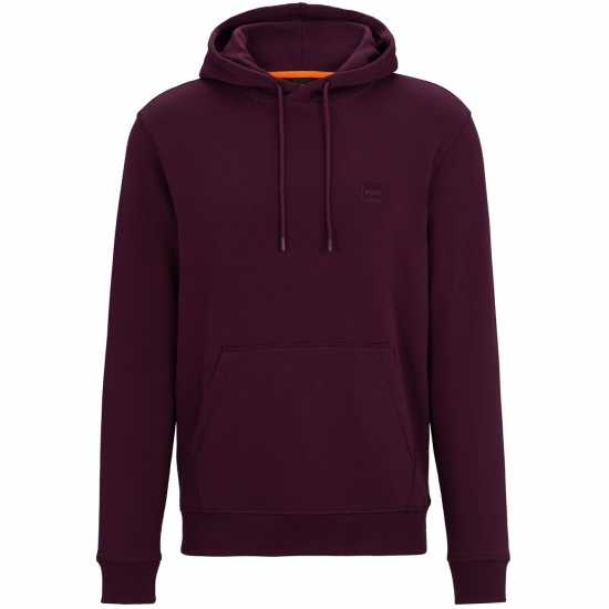 Hugo Boss Boss Wetalk Logo Patch Hoodie Медно лилаво 510 