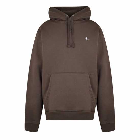 Jack Wills Pheasant Logo Hoodie Какао 