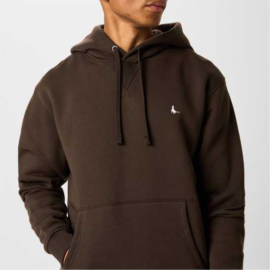 Jack Wills Pheasant Logo Hoodie Какао 