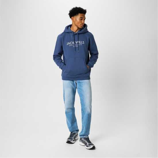 Jack Wills Batsford Logo Hoodie