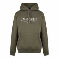 Jack Wills Batsford Graphic Logo Hoodie Лист 