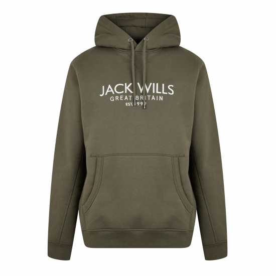 Jack Wills Batsford Graphic Logo Hoodie Лист 