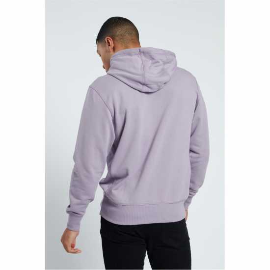 Jack Wills Batsford Graphic Logo Hoodie Purple Ash Мъжки суитчъри и блузи с качулки