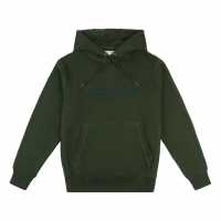 Jack Wills Batsford Graphic Logo Hoodie Kombu Green Мъжки суитчъри и блузи с качулки