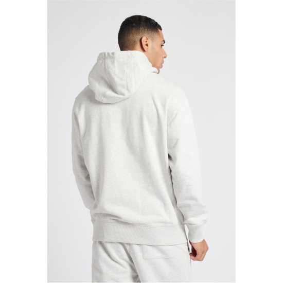 Jack Wills Batsford Graphic Logo Hoodie Light Ash Mrl Мъжки суитчъри и блузи с качулки