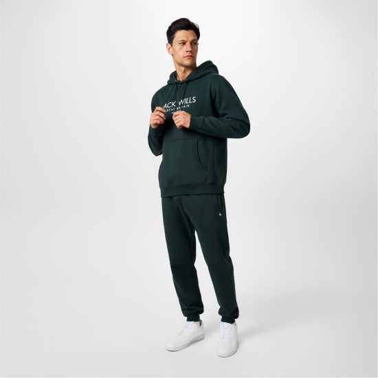 Jack Wills Batsford Graphic Logo Hoodie Винограден 