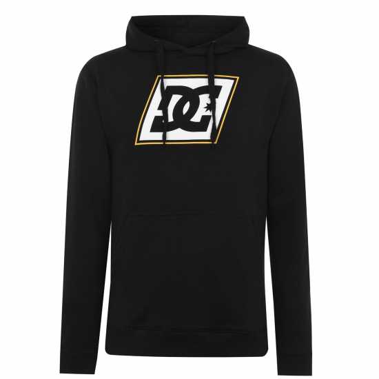 Dc Slant Logo Hoodie Черно Мъжки полар