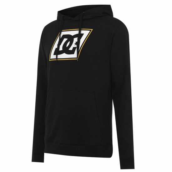 Dc Slant Logo Hoodie Черно Мъжки полар