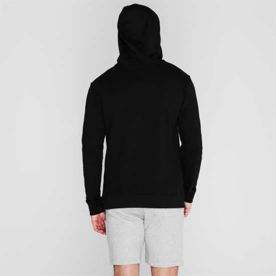 Dc Slant Logo Hoodie Черно Мъжки полар