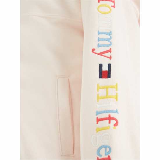 Tommy Hilfiger Graphic Multi Colour Zip Through Hoodie Junior  