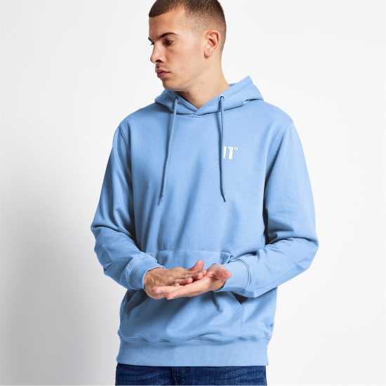 11 Degrees Core Pullover Hoodie - Vista Blue  Мъжки суитчъри и блузи с качулки