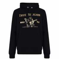 True Religion Budda Hoodie Черно/Злато 