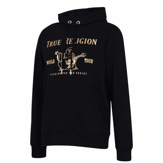 True Religion Budda Hoodie Черно/Злато 