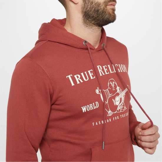 True Religion Budda Hoodie Крава кожа 