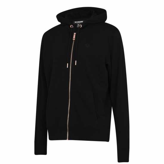 True Religion Horseshoe Zip Hoodie Черно 