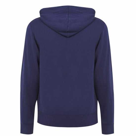 True Religion Horseshoe Zip Hoodie Морска синьо 