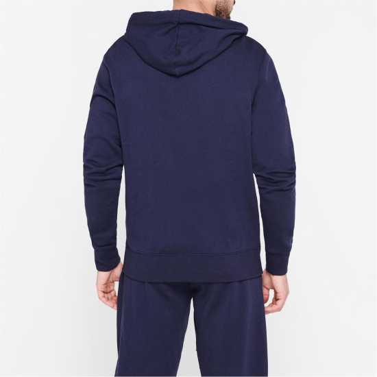 True Religion Horseshoe Zip Hoodie Морска синьо 