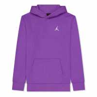 Nike Air Jordan Fleece Hoodie Junior Boys Черно малиново 