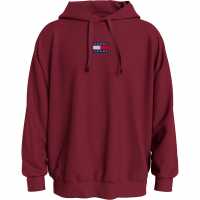 Tommy Jeans Badge Hoodie Червено VLP 