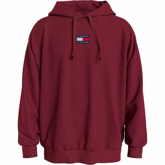 Tommy Jeans Badge Hoodie Червено VLP 