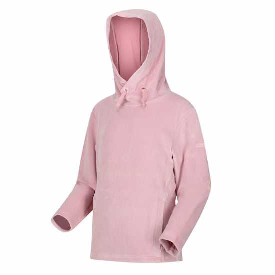 Regatta Kacie Hoody Girls ПудраПинкВелур Детски суитчъри и блузи с качулки