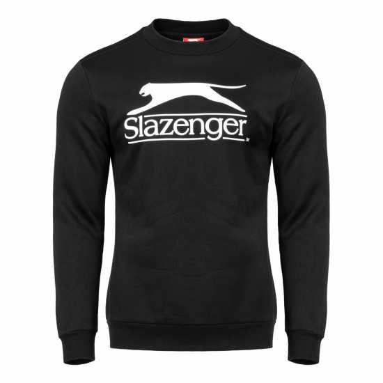 Slazenger Блуза С Обло Деколте Large Logo Crew Sweatshirt Mens  