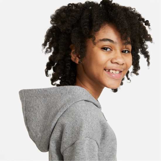 Nike Sportswear Club Fleece Big Kids' (Girls') Full-Zip Hoodie  