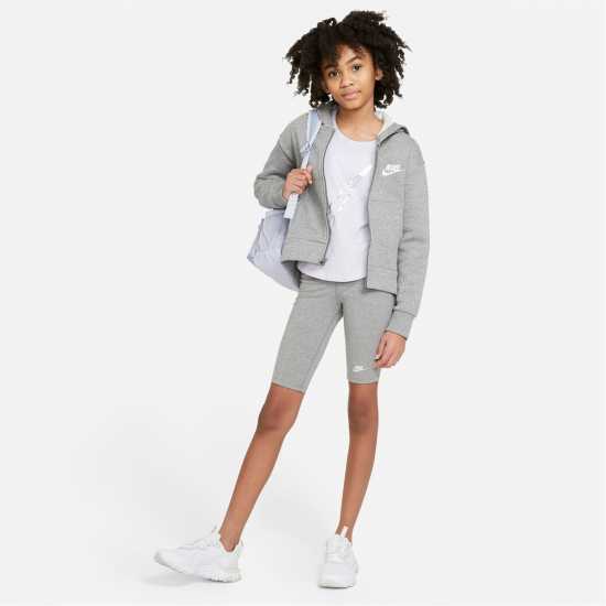 Nike Sportswear Club Fleece Big Kids' (Girls') Full-Zip Hoodie  