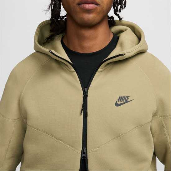 Nike Tech Fleece Hoodie Mens Олива/Черно Мъжки суитчъри и блузи с качулки