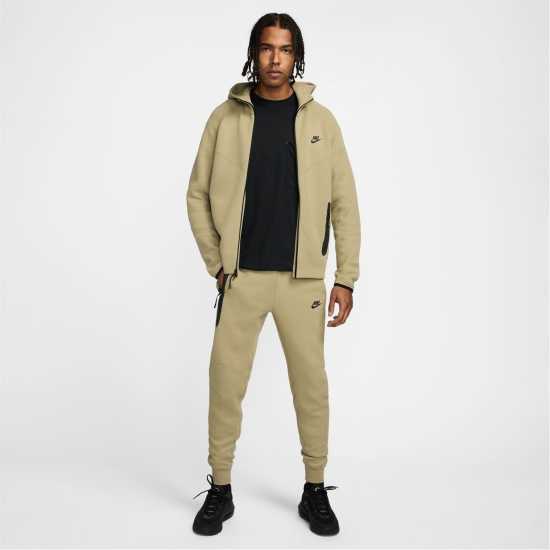 Nike Tech Fleece Hoodie Mens Олива/Черно Мъжки суитчъри и блузи с качулки