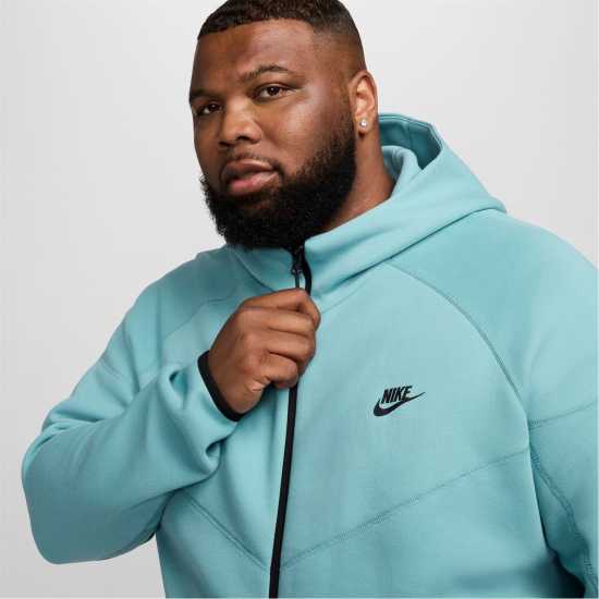 Nike Tech Fleece Hoodie Mens Деним Син Мъжки суитчъри и блузи с качулки