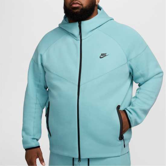 Nike Tech Fleece Hoodie Mens Деним Син Мъжки суитчъри и блузи с качулки