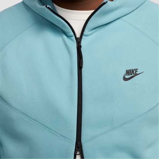 Nike Tech Fleece Hoodie Mens Деним Син Мъжки суитчъри и блузи с качулки