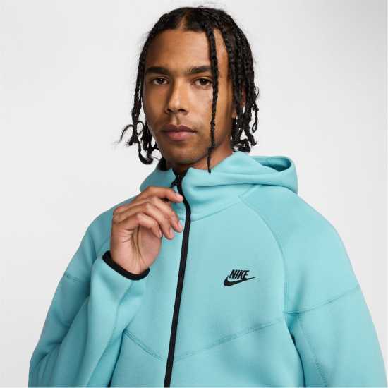 Nike Tech Fleece Hoodie Mens Деним Син Мъжки суитчъри и блузи с качулки