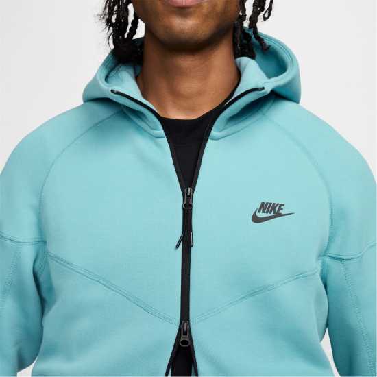 Nike Tech Fleece Hoodie Mens Деним Син Мъжки суитчъри и блузи с качулки