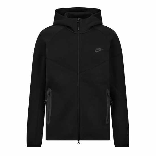 Nike Tech Fleece Hoodie Mens Black Мъжки суитчъри и блузи с качулки