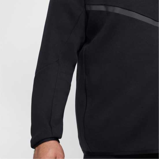 Nike Tech Fleece Hoodie Mens Black Мъжки суитчъри и блузи с качулки