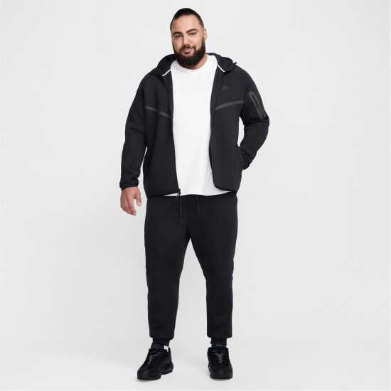 Nike Tech Fleece Hoodie Mens Black Мъжки суитчъри и блузи с качулки