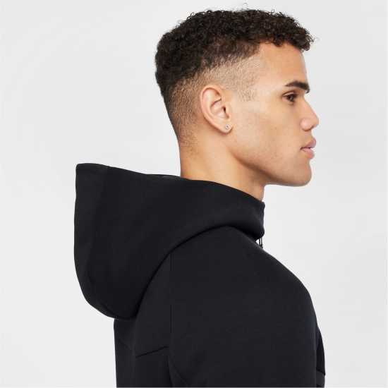 Nike Tech Fleece Hoodie Mens Black Мъжки суитчъри и блузи с качулки