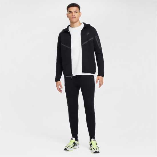 Nike Tech Fleece Hoodie Mens Black Мъжки суитчъри и блузи с качулки