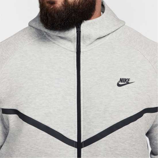 Nike Tech Fleece Hoodie Mens Grey Heather 