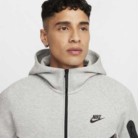 Nike Tech Fleece Hoodie Mens Grey Heather 