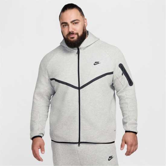 Nike Tech Fleece Hoodie Mens Grey Heather 