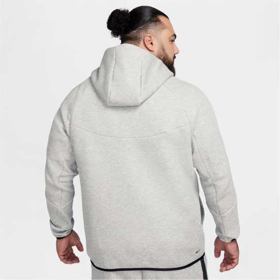 Nike Tech Fleece Hoodie Mens Grey Heather 