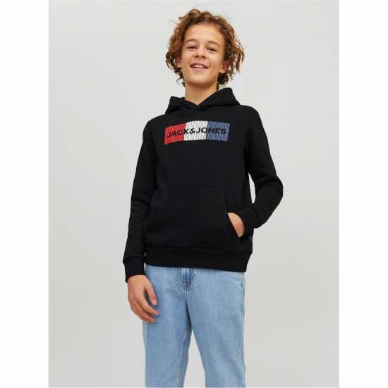 Jack And Jones 2-Pack Hoodie Junior Boys Черно 