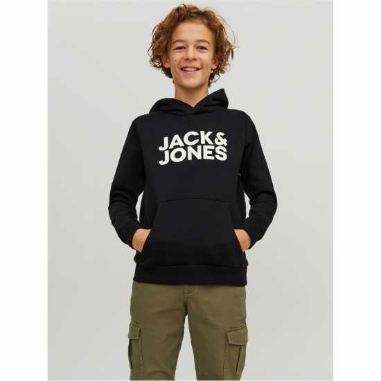 Jack And Jones 2-Pack Hoodie Junior Boys Черно/Морско синьо 